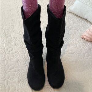 Black Suede Women’s Boots